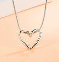 925 Sterling Heart Pendant Necklace